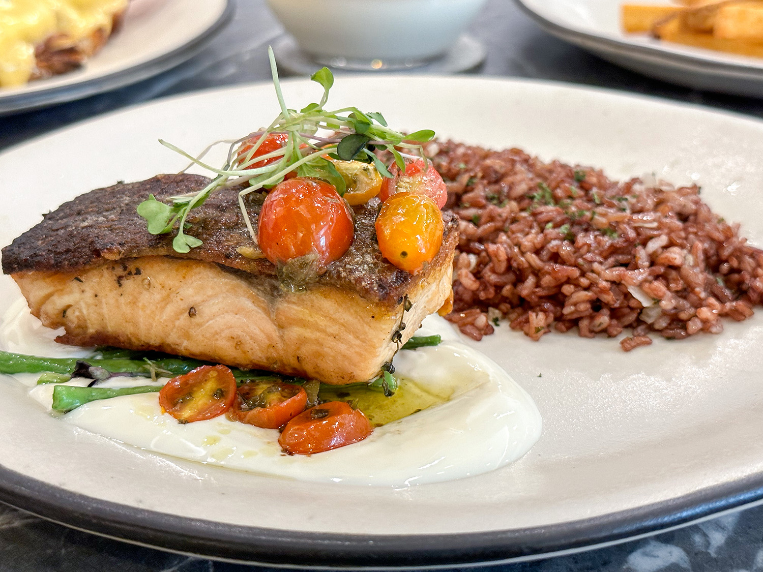 Pan-Roasted Salmon